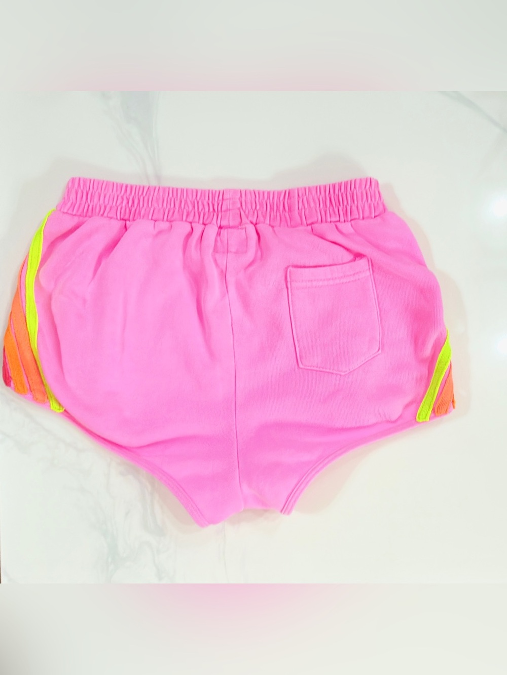 Aviator Nation × Revolve 5
Stripe Jogger Short in Neon Pink - Picture 4 of 5
